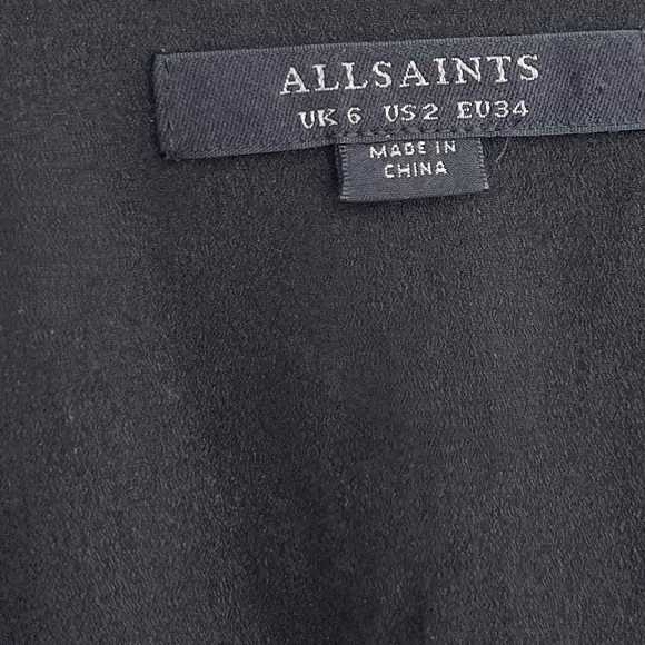 All Saints Kaiya Assam Wrap Dress - Picture 5 of 7